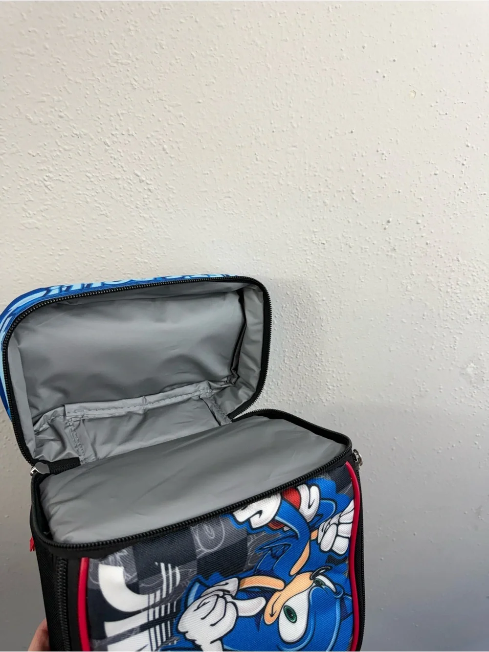 Kids' Blue sonic Backpack and Lunch Bag Set